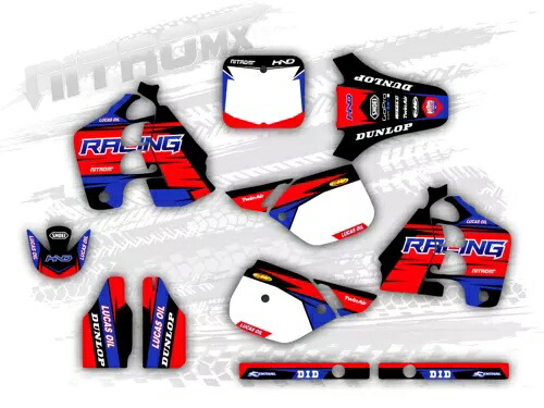 グラフィックセットマッチングホンダ CR 125 R CR 125R 1989 1990 装飾ステッカー- Graphics set matching Honda CR 125 R CR 125R 1989 1990 decor sticker- 【並行輸入品】
