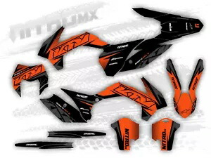 NitroMX グラフィックス KTM EXC-F 125 250 300 350 450 2014 2015 2016 エンデューロ装飾用 NitroMX Graphics for KTM EXC-F 125 250 300 350 450 2014 2015 2016 Enduro Decor- 【並行輸入品】