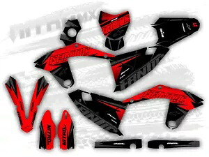 グラフィックセットは Fantic XX125 XX 125 XX250 XX 250 2023 装飾ステッカーに適合します。 Graphics Set Fits Fantic XX125 XX 125 XX250 XX 250 2023 Decor Sticker- 【並行輸入品】