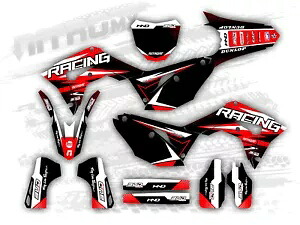 グラフィックセットマッチングホンダ CRF 450 R CRF 450R 2017 2018 2019 2020 装飾ステッカー- Graphics set matching Honda CRF 450 R CRF 450R 2017 2018 2019 2020 decor sticker- 【並行輸入品】
