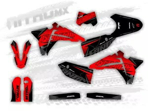 グラフィックセットは Fantic XMF 125 2023 2024 装飾ステッカーに適合します。 Graphics Set Fits Fantic XMF 125 2023 2024 Decor Sticker- 【並行輸入品】