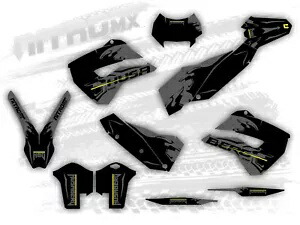 Husaberg TE 125 250 300 2011 2012 装飾ステッカーに一致するグラフィックセット- Graphic set matching Husaberg TE 125 250 300 2011 2012 decor sticker- 【並行輸入品】