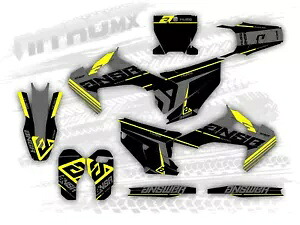 グラフィックセットは、Husqvarna TC FC FX 125 250 350 450 2019 2020 2021 2022 装飾に適合します。 Graphics Set Fits Husqvarna TC FC FX 125 250 350 450 2019 2020 2021 2022 Decor- 【並行輸入品】