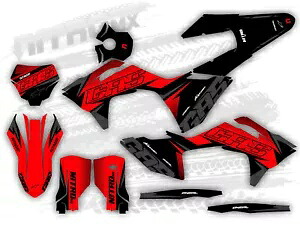 グラフィックセットは GAS 2024 MC-F EX-F 125 250 300 350 450 装飾に適合します。 Graphics Set Fits GAS 2024 MC-F EX-F 125 250 300 350 450 Decor- 【並行輸入品】