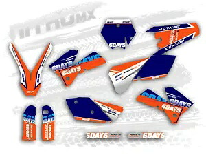 NitroMX グラフィックセット KTM SX SXF 125 250 450 525 2005 2006 装飾ステッカー- NitroMX Graphics Set for KTM SX SXF 125 250 450 525 2005 2006 Decor Sticker- 【並行輸入品】