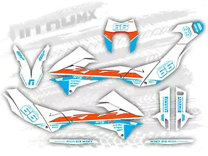 NitroMX グラフィックス KTM SMC-R 690 2012 2013 2014 2015 2017 2018 ステッカー- NitroMX Graphics for KTM SMC-R 690 2012 2013 2014 2015 2017 2018 Stickers- 【並行輸入品】