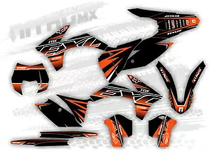 NitroMX グラフィックス KTM EXC-F 125 250 300 350 450 2012 2013 ステッカー エンデューロ- NitroMX Graphics for KTM EXC-F 125 250 300 350 450 2012 2013 Sticker Enduro- 【並行輸入品】