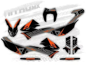 NitroMX グラフィックス KTM SMC-R 690 2012 2013 2014 2015 2017 2018 ステッカー- NitroMX Graphics for KTM SMC-R 690 2012 2013 2014 2015 2017 2018 Stickers- 【並行輸入品】