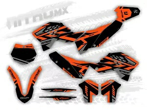 NitroMX グラフィックセット KTM SX SXF 125 250 450 2007 2008 2009 2010 装飾- NitroMX Graphics Set for KTM SX SXF 125 250 450 2007 2008 2009 2010 Decor- 【並行輸入品】