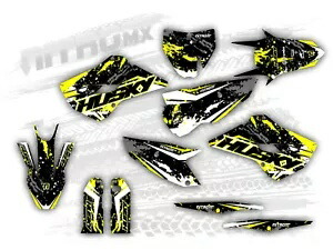 グラフィックセットは、Husqvarna FS 450 2014 2015 装飾ステッカーに適合します。 Graphic Set Fits Husqvarna FS 450 2014 2015 Decor Sticker- 【並行輸入品】