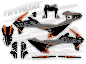 NitroMX グラフィックセット KTM SMC SMC-R 690 2019 2020 2021 2022 2023 2024 デカール- NitroMX Graphics Set for KTM SMC SMC-R 690 2019 2020 2021 2022 2023 2024 Decal- 【並行輸入品】