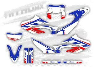 グラフィックセットはヤマハ WR 125X 2009 2010 2011 2012 2013 2014 2015 2016 2017-に適合します。 Graphics Set Fits Yamaha WR 125X 2009 2010 2011 2012 2013 2014 2015 2016 2017- 【並行輸入品】