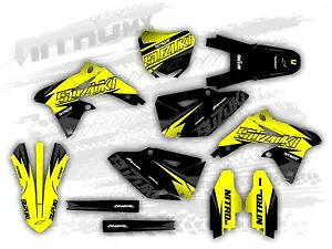 2008 - 2014 2015 2016 2017 RMZ 450 NitroMX グラフィックススズキと互換性あり- 2008 - 2014 2015 2016 2017 RMZ 450 NitroMX Graphics Compatible with Suzuki- 【並行輸入品】