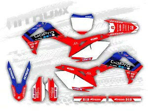 グラフィックセットはホンダ CRF 450 R CRF 450R 2013 2014 2015 2016 デカールステッカーに適合します。 Graphics Set Fits Honda CRF 450 R CRF 450R 2013 2014 2015 2016 Decal Sticker- 【並行輸入品】