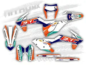 NitroMX グラフィックス KTM EXC-F XC-W 125 250 350 450 500 2017 2018 2019 装飾- NitroMX Graphics for KTM EXC-F XC-W 125 250 350 450 500 2017 2018 2019 Decor- 【並行輸入品】