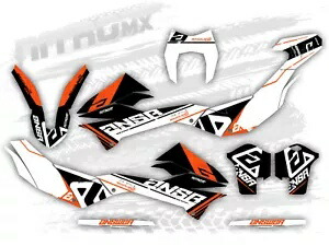 NitroMX グラフィックス KTM 690 Enduro-R 2012 2013 2014 2015 2017 2018 ステッカー- NitroMX Graphics for KTM 690 Enduro-R 2012 2013 2014 2015 2017 2018 Stickers- 【並行輸入品】