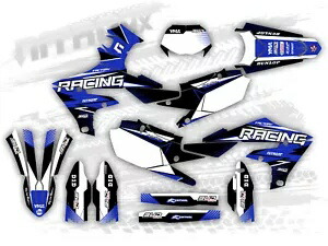 グラフィックセットはヤマハ WR450F WR 450F 2019 2020 2021 2022 2023 WRF 装飾に適合します。 Graphics Set Fits Yamaha WR450F WR 450F 2019 2020 2021 2022 2023 WRF Decor- 【並行輸入品】