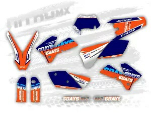 NitroMX グラフィックスセット KTM EXC EXC-F 125 250 300 450 525 2005 2006 2007 Enduro- NitroMX Graphics Set for KTM EXC EXC-F 125 250 300 450 525 2005 2006 2007 Enduro- 【並行輸入品】
