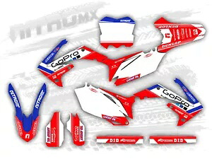 グラフィックセットマッチングホンダ CRF 450 R CRF 450R 2009 2010 2011 2012 装飾ステッカー- Graphics set matching Honda CRF 450 R CRF 450R 2009 2010 2011 2012 decor sticker- 【並行輸入品】