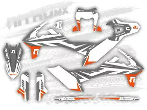 NitroMX グラフィックセット KTM SMC SMC-R 690 2019 2020 2021 2022 2023 2024 装飾- NitroMX Graphics Set for KTM SMC SMC-R 690 2019 2020 2021 2022 2023 2024 Decor- 【並行輸入品】