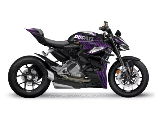 DUCATI Streetfighter V2 (2022~) 用 NEW グラフィックキット フルグラフィックキット (ZBR-P) NEW Graphic kit for DUCATI Streetfighter V2 (2022~) Full Graphic kit (ZBR-P) 【並行輸入品】