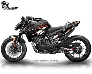 新しいグラフィックキット ktm 890 790 DUKE グラフィックデカールステッカーキット (CHC2-G) NEW Graphic kit for ktm 890 790 DUKE Graphic Decal Sticker Kit (CHC2-G) 【並行輸入品】