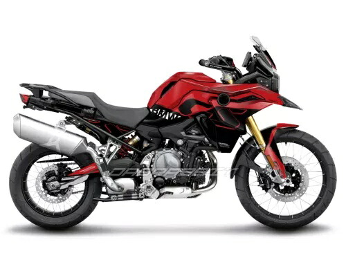 BMW F850GS/F750GS (2017~)/F800GS (2024~) 用 NEW グラフィックキット デカールキット (TH-R) NEW Graphic kit for BMW F850GS/F750GS (2017~)/F800GS (2024~) Decal Kit (TH-R) 【並行輸入品】