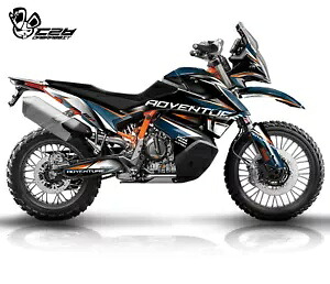 新しいグラフィックキット ktm 890 790 アドベンチャーグラフィックデカールステッカーキット (BA-N) NEW Graphic kit for ktm 890 790 Adventure Graphic Decal Sticker Kit (BA-N) 【並行輸入品】｜カスタムパーツ WORLD倉庫