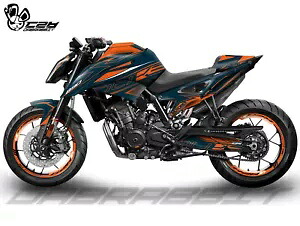 新しいグラフィックキット ktm 890 790 DUKE グラフィックデカールステッカーキット (SHR-ON) NEW Graphic kit for ktm 890 790 DUKE Graphic Decal Sticker Kit (SHR-ON) 【並行輸入品】