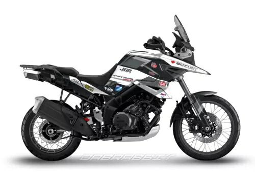 SUZUKI VSTROM 1050 1050 DE用グラフィックキット フルグラフィックデカールステッカーキット(JGRWG) Graphic kit for SUZUKI VSTROM 1050 1050 DE Full Graphic Decal Sticker Kit(JGRWG) 【並行輸入品】