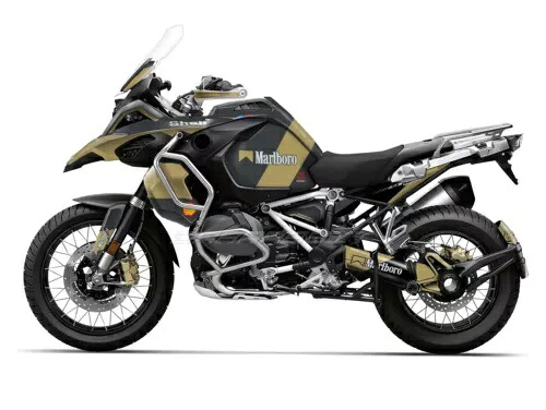 BMW R 1250 1200 GS Adventure (14~) デカールキット用 NEW グラフィックキット (MLB-GD) NEW Graphic kit for BMW R 1250 1200 GS Adventure (14~) Decal Kit (MLB-GD) 【並行輸入品】