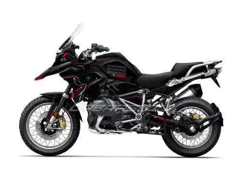 BMW R 1250 1200 GS (17~) 用 NEW グラフィック キット デカール キット (LR-R) NEW Graphic kit for BMW R 1250 1200 GS (17~) Decal Kit (LR-R) 【並行輸入品】