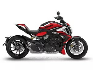 DUCATI DIAVEL V4 (2023~) 用 NEW グラフィックキット フルグラフィックキット (WL-RBW) NEW Graphic kit for DUCATI DIAVEL V4 (2023~) Full Graphic kit (WL-RBW) 【並行輸入品】