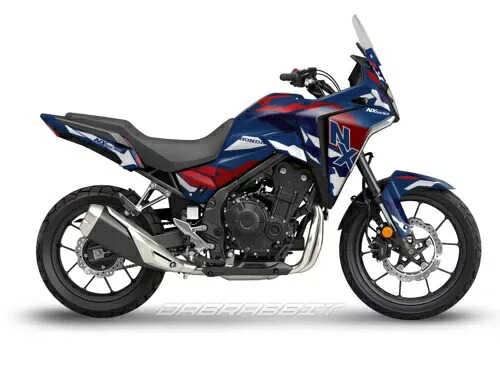 ホンダ NX500 (2024~) 用 NEW グラフィックキット デカール ステッカー キット (AT-BLR) NEW Graphic kit for Honda NX500 (2024~) Decal Sticker Kit (AT-BLR) 【並行輸入品】