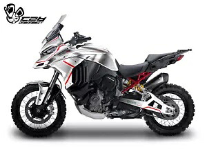 DUCATI Multistrada V4 S 用 NEW グラフィックキット フルグラフィックキット (RL-W) NEW Graphic kit for DUCATI Multistrada V4 S Full Graphic kit (RL-W) 【並行輸入品】