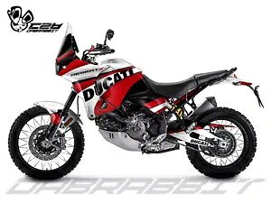 DUCATI Desert X デカールステッカー (HL-R) 用の新しいグラフィックキット New Graphic kit for DUCATI Desert X Decal Sticker (HL-R) 【並行輸入品】｜カスタムパーツ WORLD倉庫
