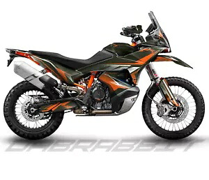 2023 ktm 890 790 Adventure デカール ステッカー キット (RV-KK) 用の新しいグラフィック キット NEW Graphic kit for 2023 ktm 890 790 Adventure Decal Sticker Kit (RV-KK) 【並行輸入品】｜カスタムパーツ WORLD倉庫
