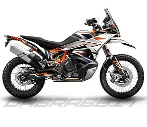 新しいグラフィックキット 2023 ktm 890 790 Adventure デカールステッカーキット (NM-W) NEW Graphic kit for 2023 ktm 890 790 Adventure Decal Sticker Kit (NM-W) 【並行輸入品】｜カスタムパーツ WORLD倉庫