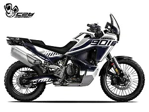 新しいグラフィックキット Husqvarna 901 NORDEN フルグラフィックデカールキット (KL-N) NEW Graphic kit for Husqvarna 901 NORDEN Full Graphic Decal kit (KL-N) 【並行輸入品】｜カスタムパーツ WORLD倉庫