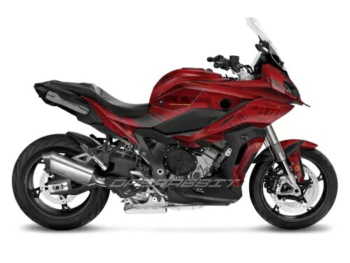 BMW S1000XR (2020~) 用 NEW グラフィックキット デカールキット (F15K-R) NEW Graphic kit for BMW S1000XR (2020~) Decal Kit (F15K-R) 【並行輸入品】｜カスタムパーツ WORLD倉庫