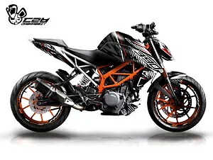 新しいグラフィックキット ktm 390 250 125 DUKE グラフィックデカールステッカーキット (FP-W) NEW Graphic kit for ktm 390 250 125 DUKE Graphic Decal Sticker Kit (FP-W) 【並行輸入品】