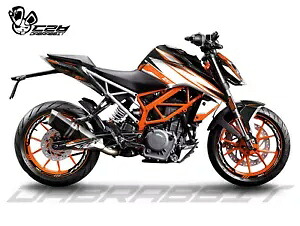 新しいグラフィックキット ktm 390 250 125 DUKE グラフィックデカールステッカーキット (FRN-OG) NEW Graphic kit for ktm 390 250 125 DUKE Graphic Decal Sticker Kit (FRN-OG) 【並行輸入品】