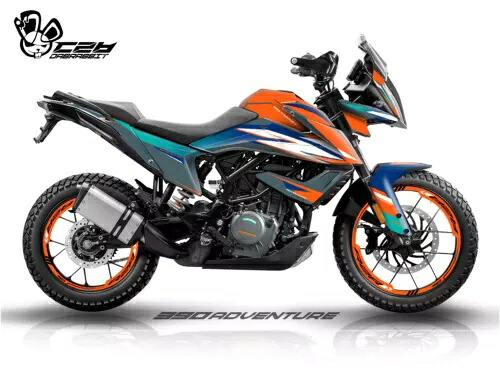 新しいグラフィックキット ktm 390 アドベンチャーグラフィックデカールステッカーキット (WS-O) NEW Graphic kit for ktm 390 Adventure Graphic Decal Sticker Kit (WS-O) 【並行輸入品】