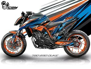 新しいグラフィックキット ktm 890 790 DUKE グラフィックデカールステッカーキット (MS-G) NEW Graphic kit for ktm 890 790 DUKE Graphic Decal Sticker Kit (MS-G) 【並行輸入品】