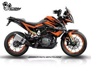 新しいグラフィックキット ktm 390 アドベンチャーグラフィックデカールステッカーキット (20ST-O) NEW Graphic kit for ktm 390 Adventure Graphic Decal Sticker Kit (20ST-O) 【並行輸入品】