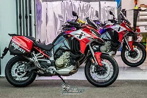 DUCATI Multistrada V4 S 用 NEW グラフィックキット フルグラフィックキット (PP) NEW Graphic kit for DUCATI Multistrada V4 S Full Graphic kit (PP) 【並行輸入品】