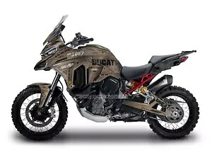 DUCATI Multistrada V4 S 用 NEW グラフィックキット フルグラフィックキット (F15K-D) NEW Graphic kit for DUCATI Multistrada V4 S Full Graphic kit (F15K-D) 【並行輸入品】