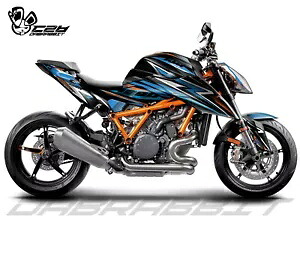 新しいグラフィックキット ktm (2020 ? 2023) 1290 SUPER DUKE R グラフィックデカールキット (RR-BSK) NEW Graphic kit for ktm (2020~2023) 1290 SUPER DUKE R Graphic Decal Kit (RR-BSK) 【並行輸入品】