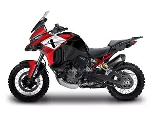 DUCATI Multistrada V4 S 用 NEW グラフィックキット フルグラフィックキット (PP-R) NEW Graphic kit for DUCATI Multistrada V4 S Full Graphic kit (PP-R) 【並行輸入品】｜カスタムパーツ WORLD倉庫