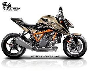 KTM (2020~) 1290 SUPER DUKE R 用 NEW グラフィックキット グラフィックデカールキット (CM-D) NEW Graphic kit for ktm (2020~) 1290 SUPER DUKE R Graphic Decal Kit (CM-D) 【並行輸入品】